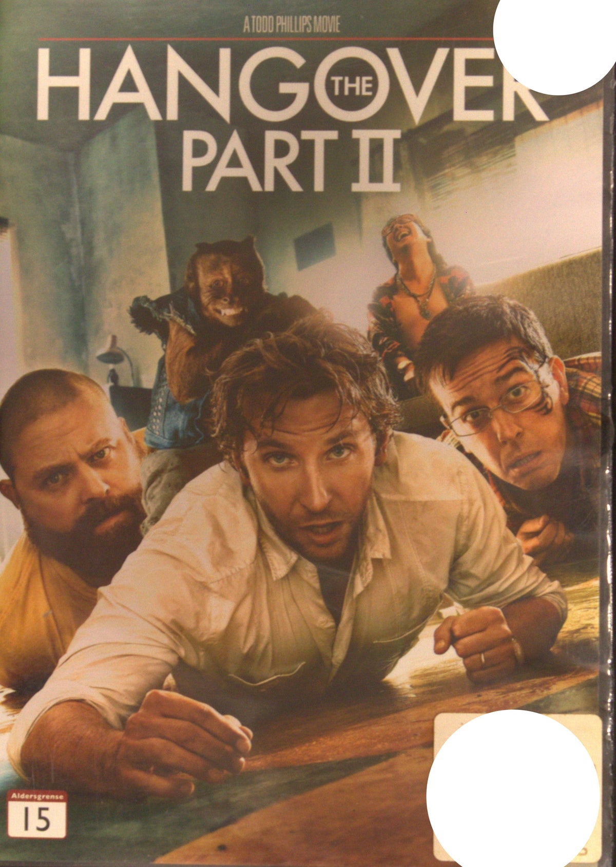 The Hangover Part II (2011) DVD – omslag