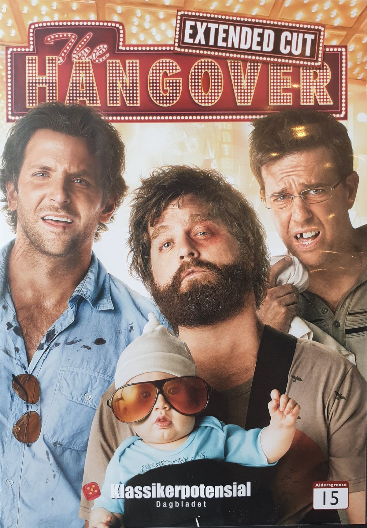 The Hangover / Baksmällan – Extended cut – norsk utgåva (2009) DVD – omslag