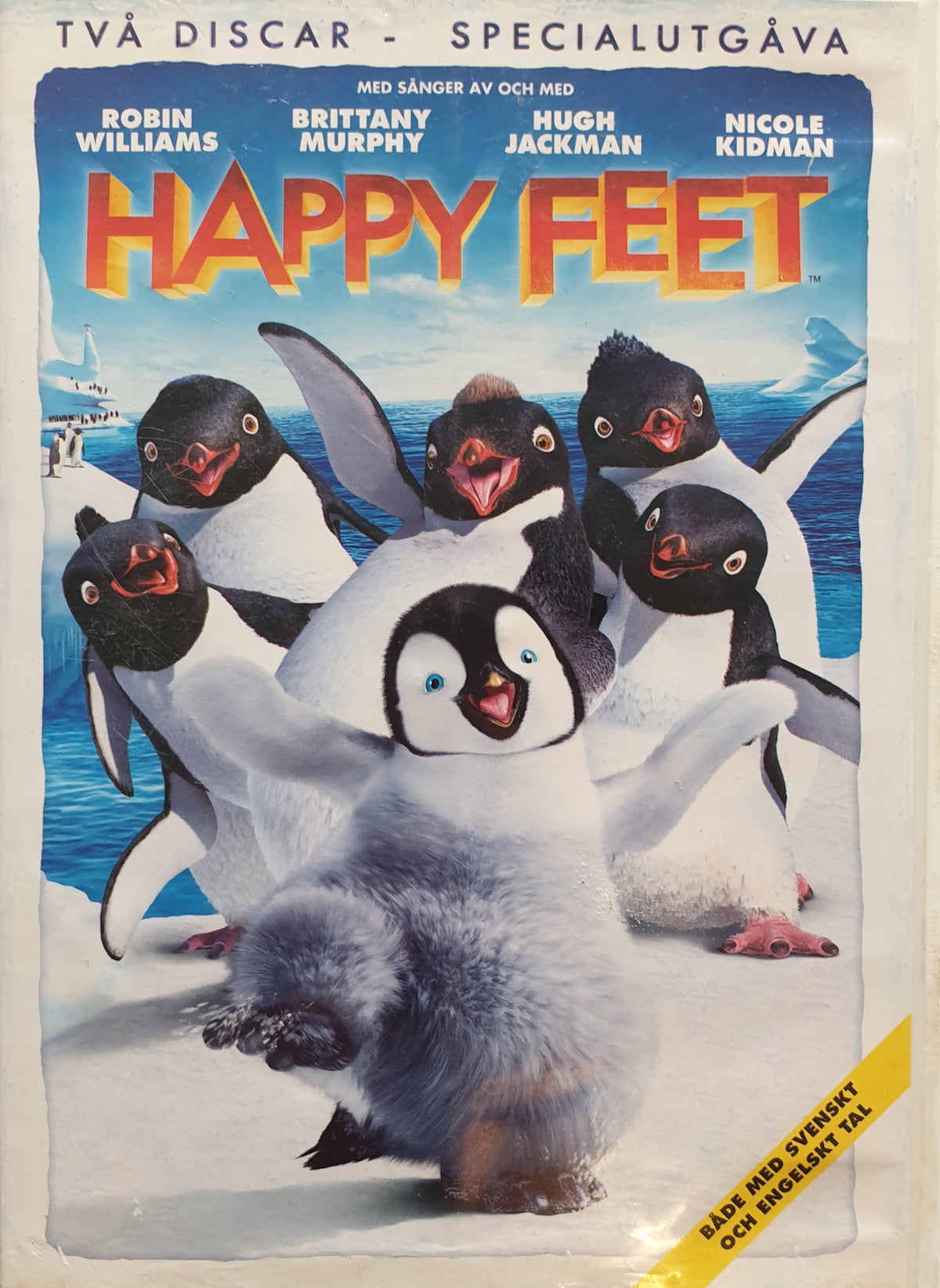 Happy Feet – Specialutgåva (2006) DVD – omslag