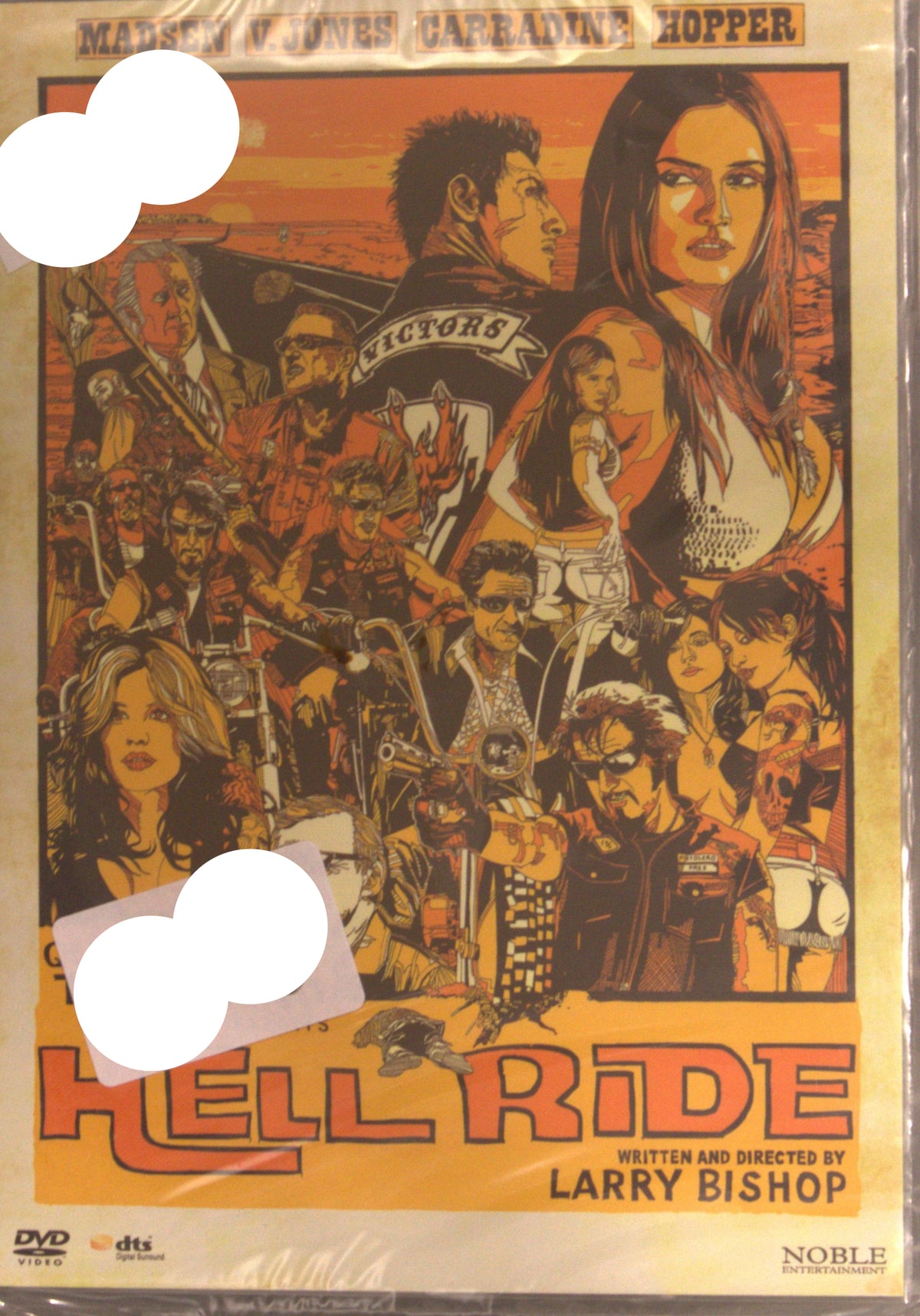 Hell Ride (2008) DVD – omslag