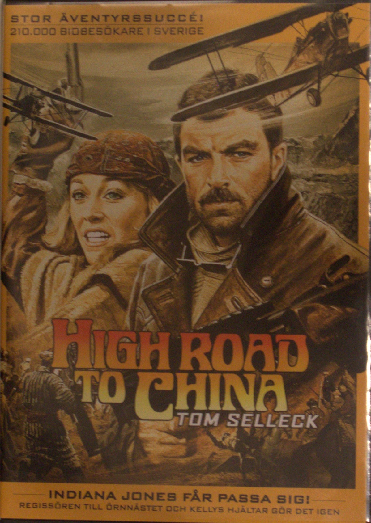 High Road to China (1983) DVD – omslag