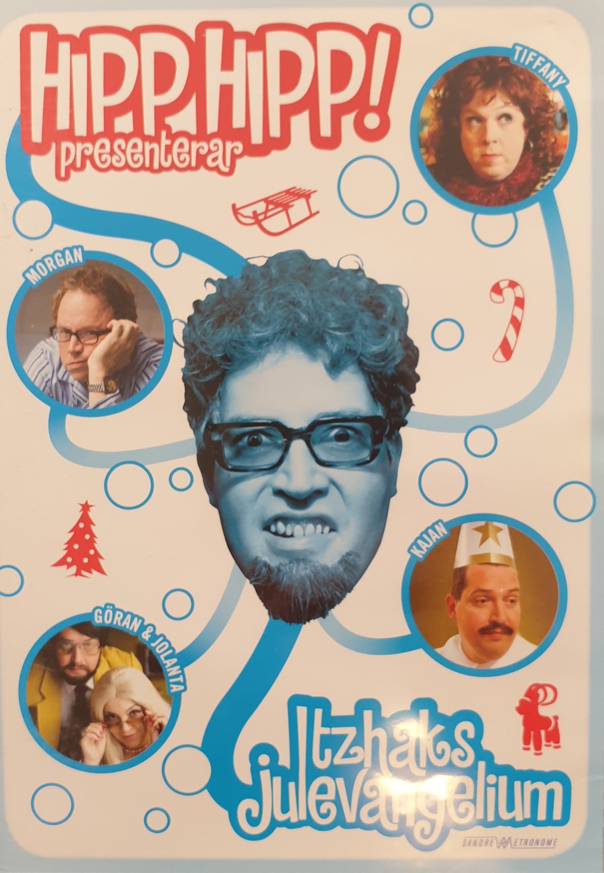 Hipp Hipp – Itzhaks julevangelium (2006) DVD – omslag