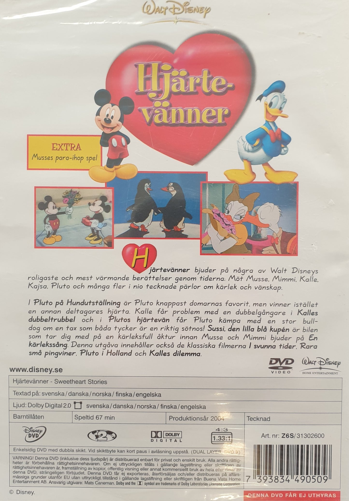 HJÄRTEVÄNNER / SWEETHEART STORIES