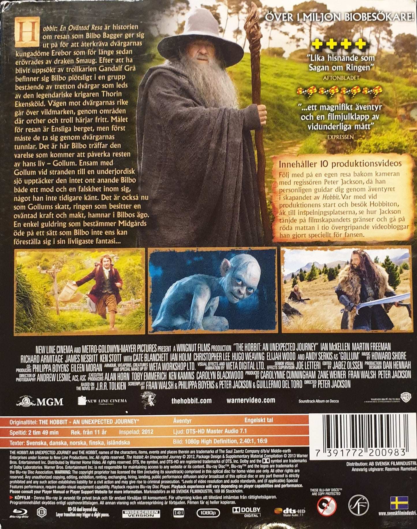 THE HOBBIT: AN UNEXPECTED JOURNEY / EN OVÄNTAD RESA