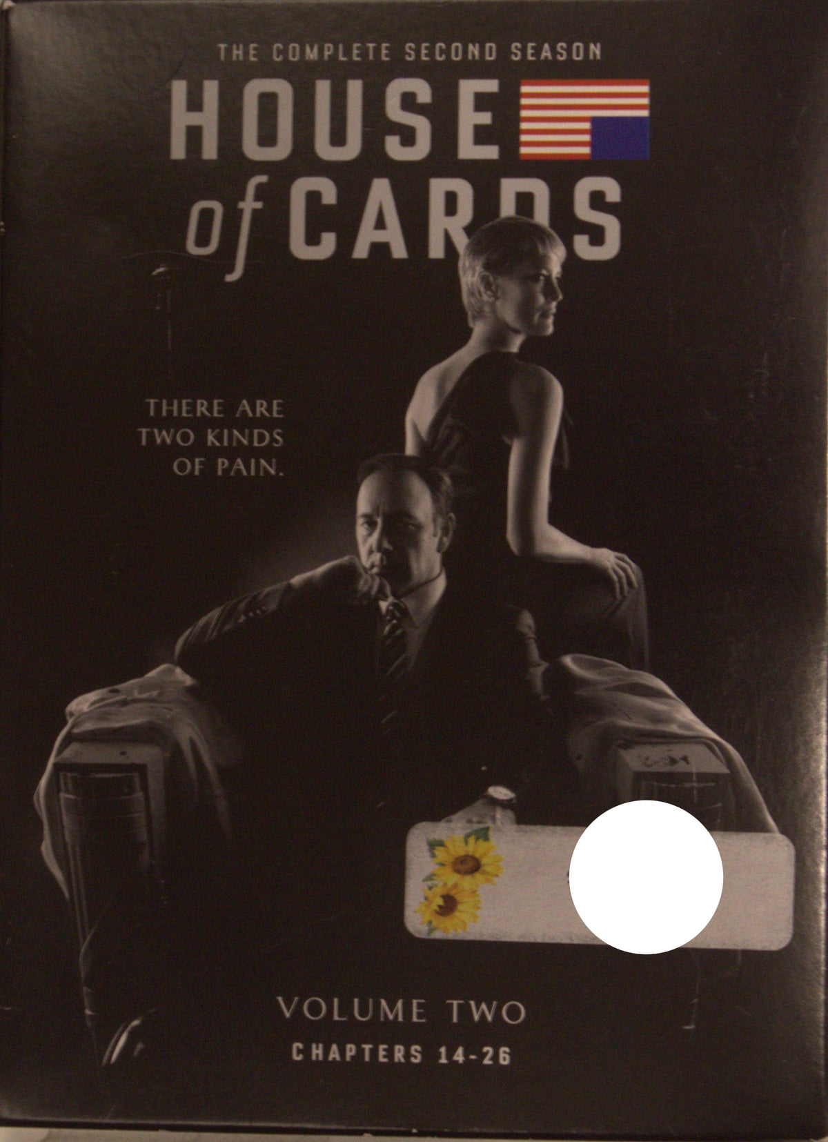 House of Cards – The Complete Second Season (2014) DVD – omslag