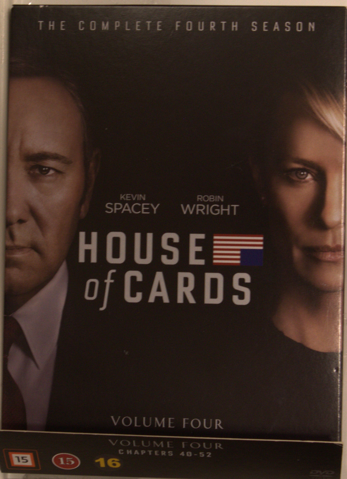 House of Cards – The Complete Fourth Season (2016) DVD – omslag