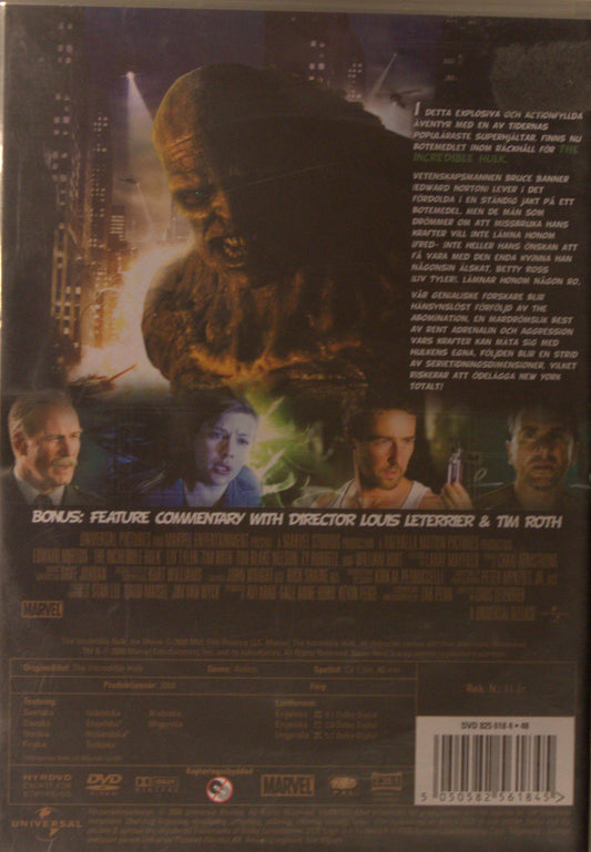THE INCREDIBLE HULK