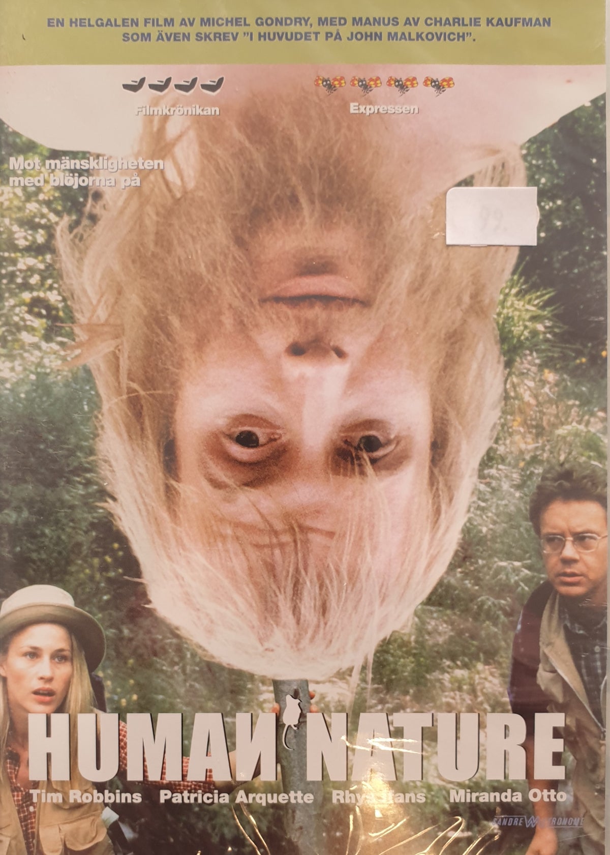 Human Nature (2001) DVD – omslag