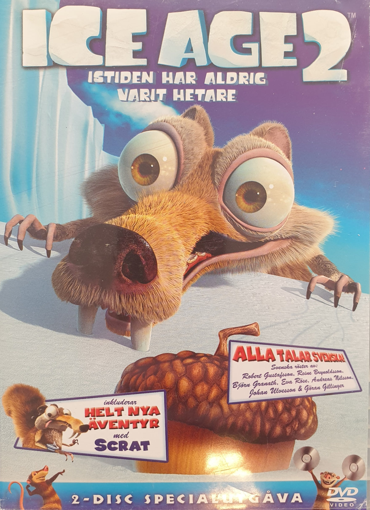 Ice Age 2 / The Meltdown (2006) DVD – omslag
