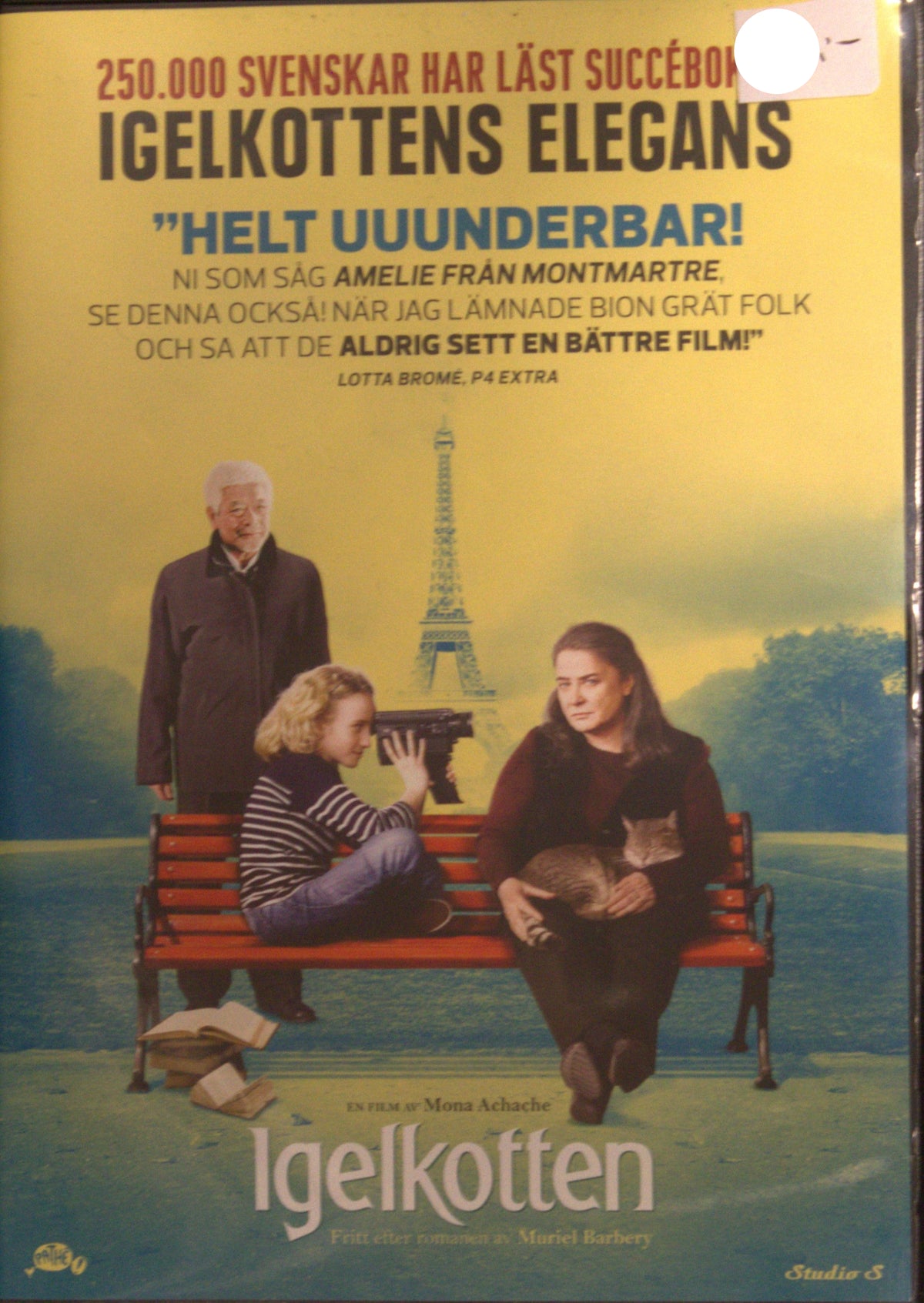 Igelkotten / Le Hérisson (2009) DVD – omslag