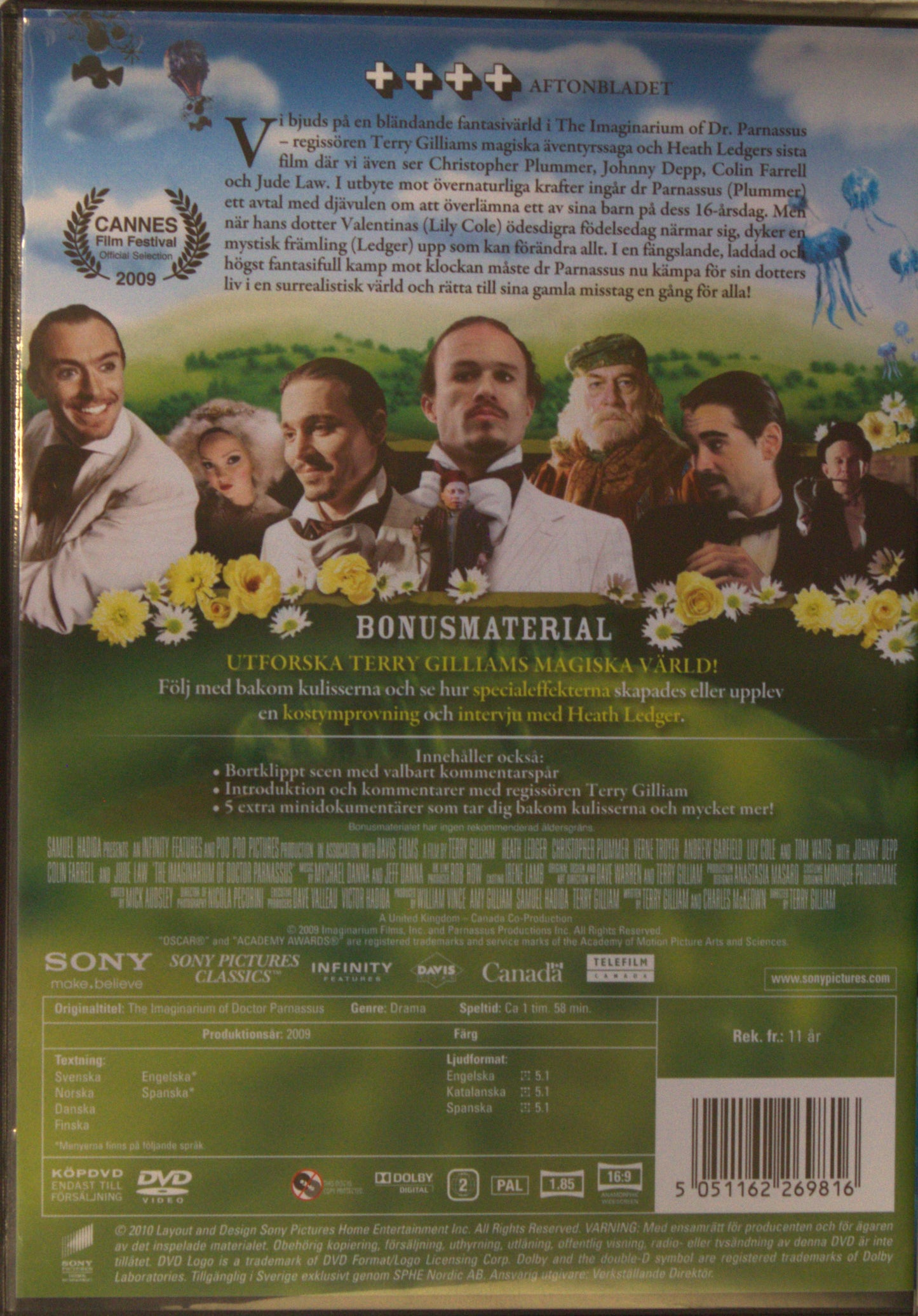 THE IMAGINARIUM OF DOCTOR PARNASSUS