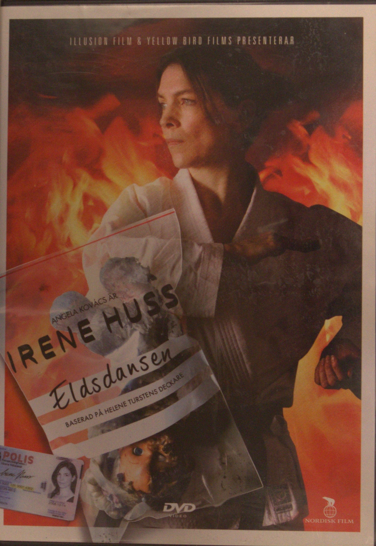 Irene Huss: Eldsdansen (2008) DVD – omslag