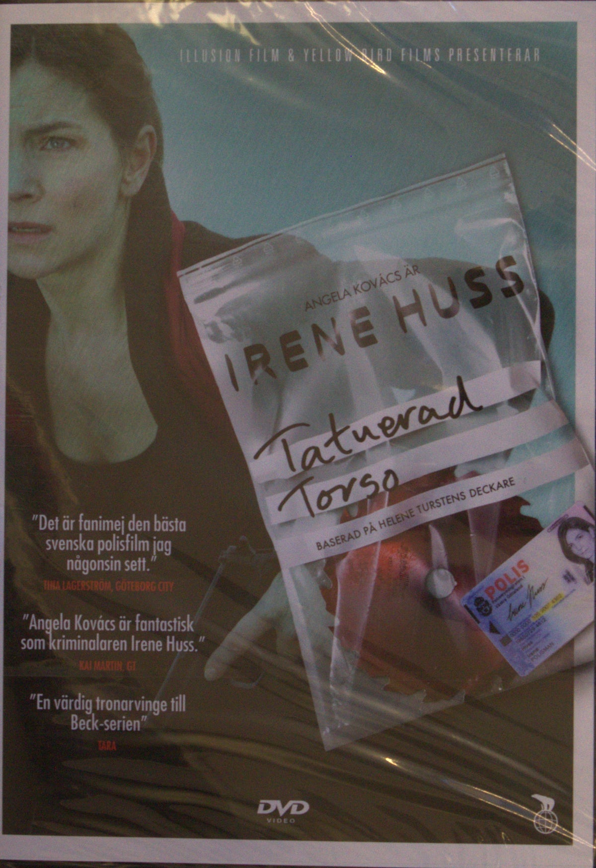 Irene Huss: Tatuerad torso (2007) DVD – omslag