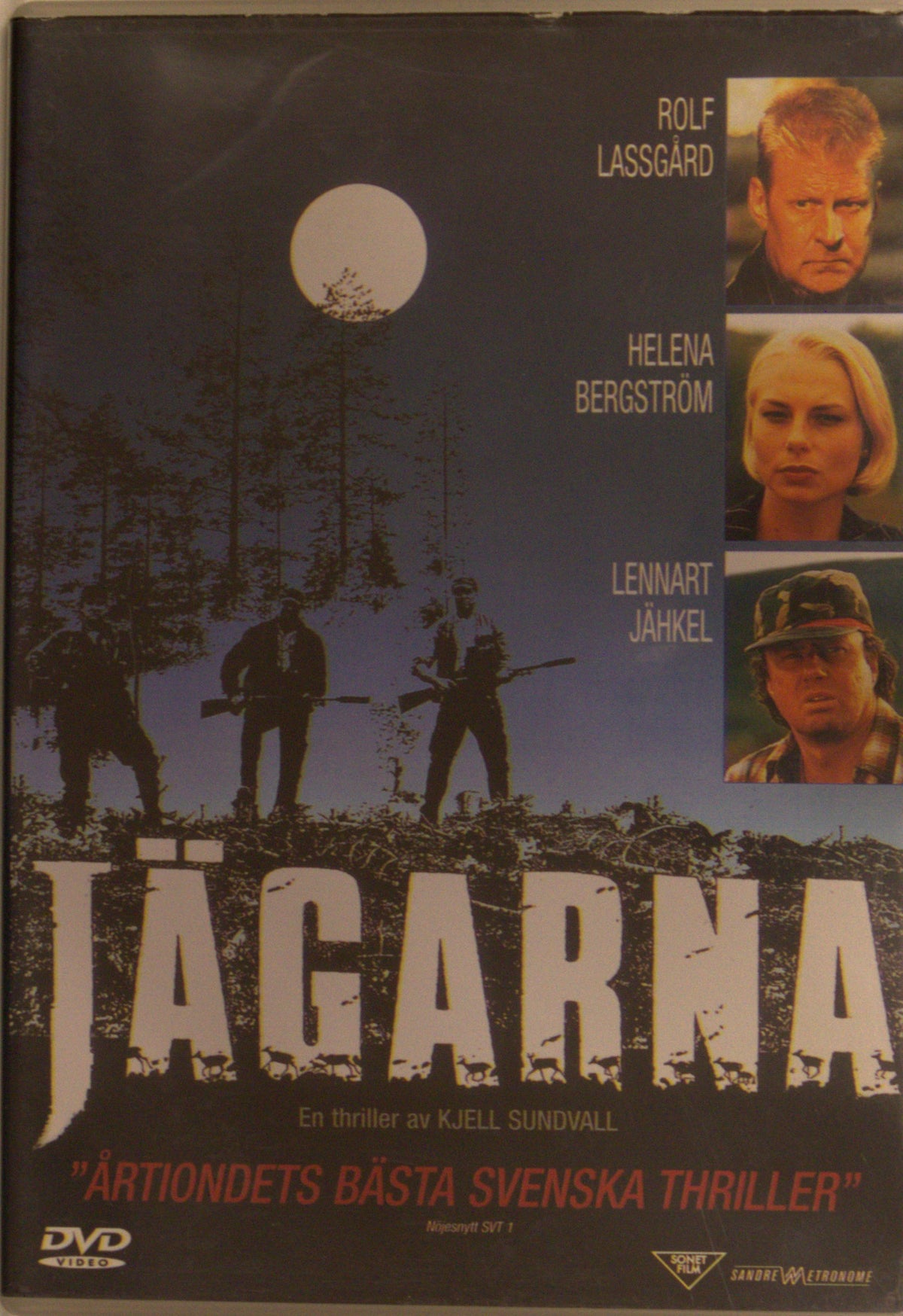Jägarna / The Hunters (1996) DVD – omslag