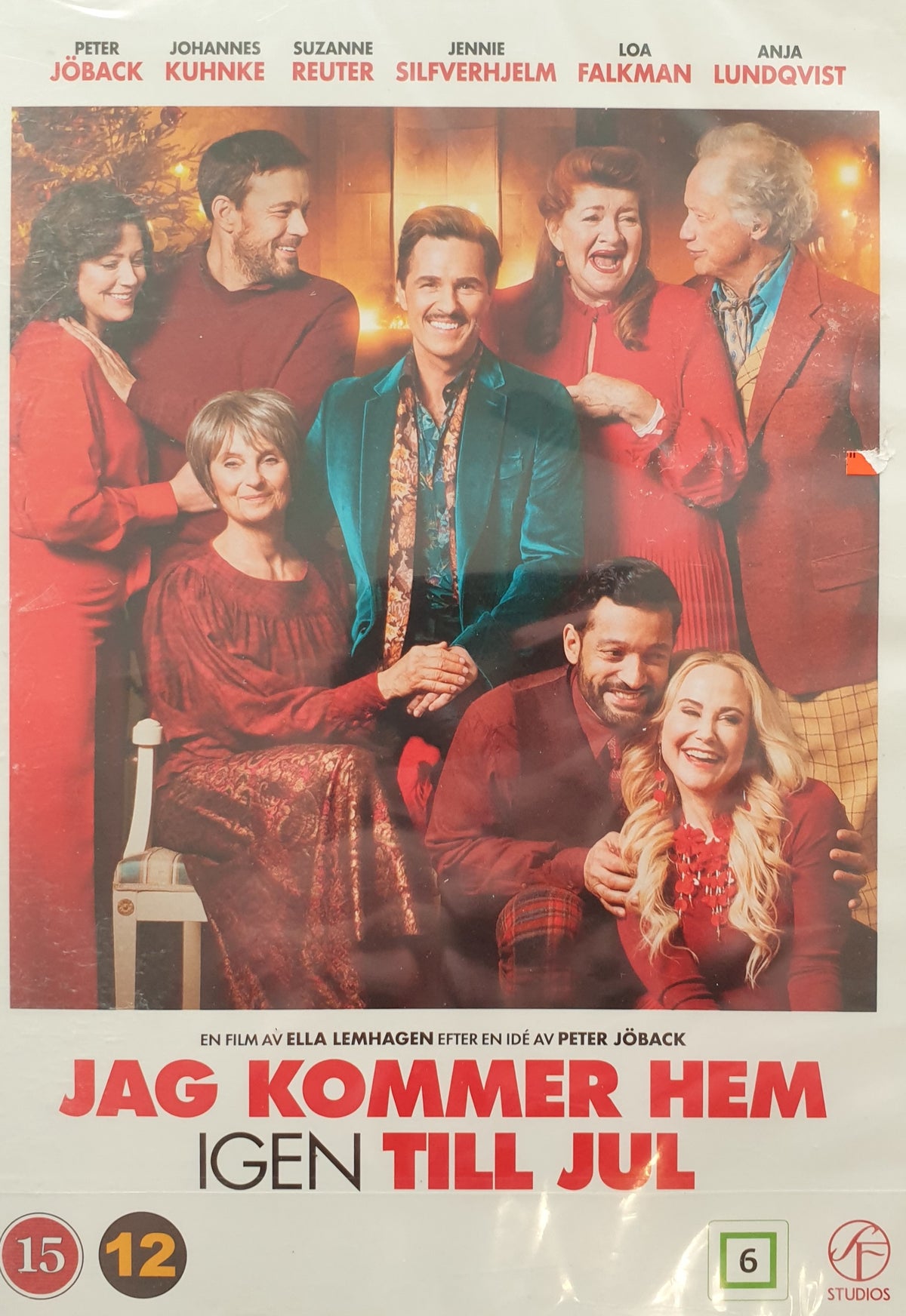 Jag kommer hem igen till jul (2019) DVD – omslag