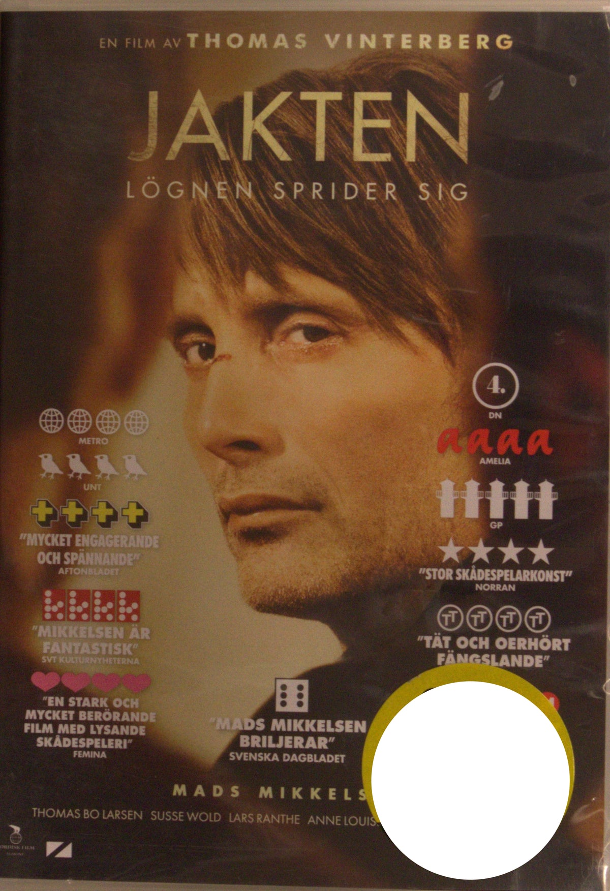 Jakten / Jagten (2012) DVD – omslag