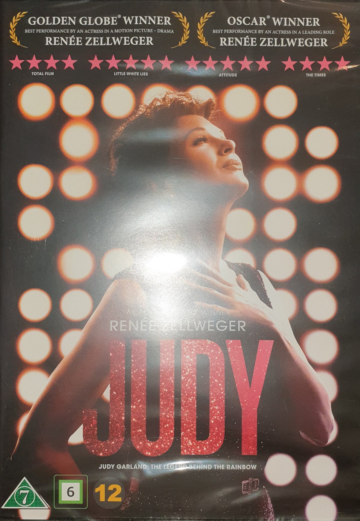 Judy (2019) DVD – omslag