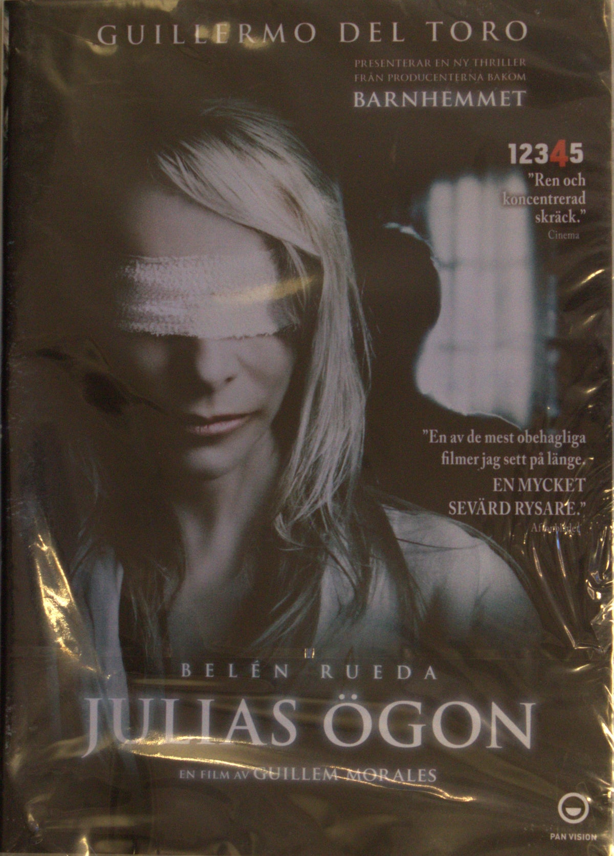 Julias ögon / Julia's Eyes (2010) DVD – omslag