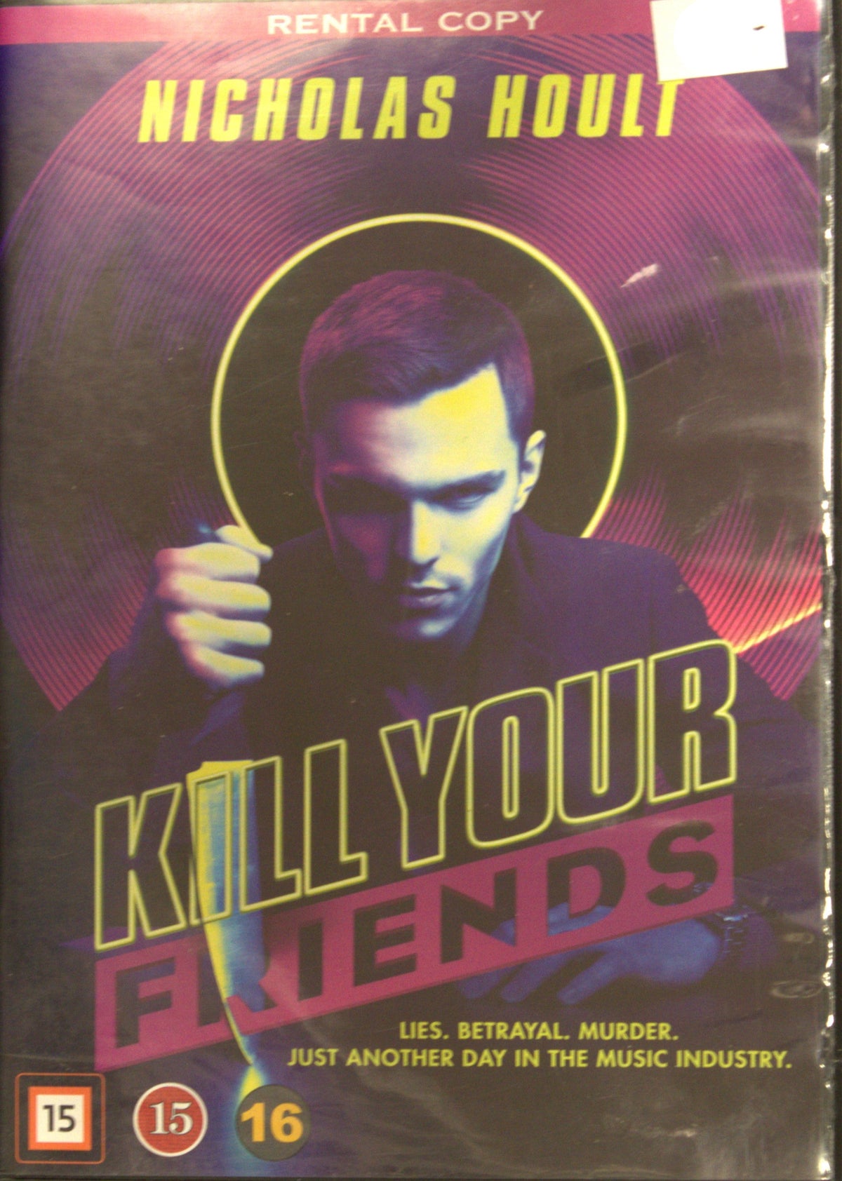 Kill Your Friends (2015) DVD – omslag