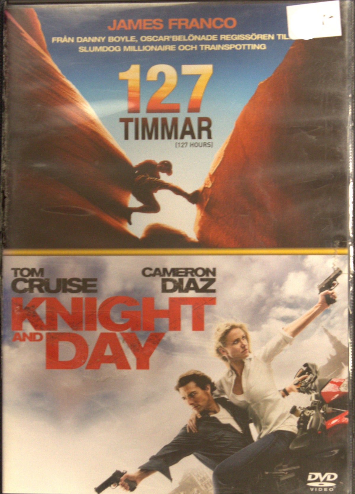 127 timmar / Knight and Day (2010) DVD – omslag