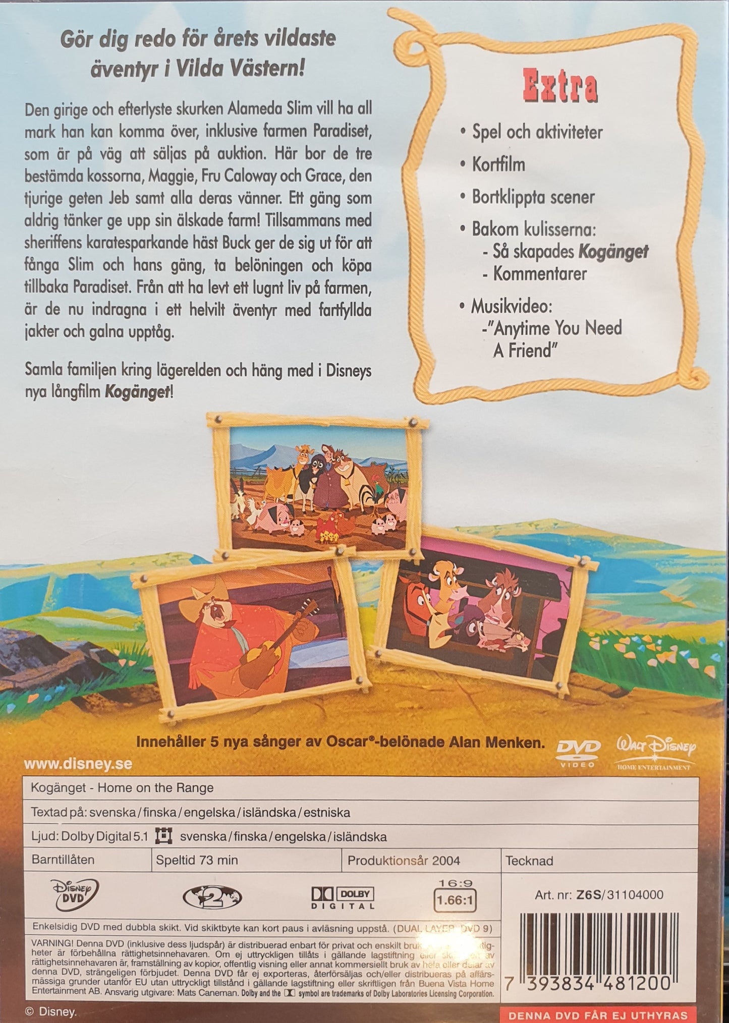 KOGÄNGET / HOME ON THE RANGE