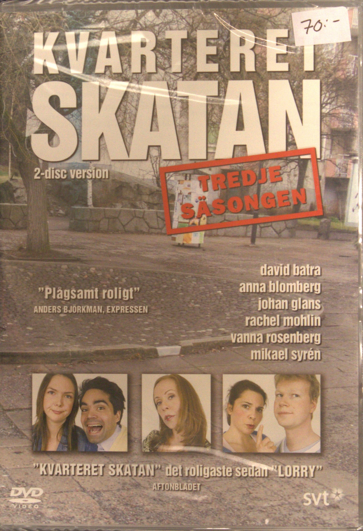 Kvarteret Skatan – Tredje säsongen (2006) DVD – omslag