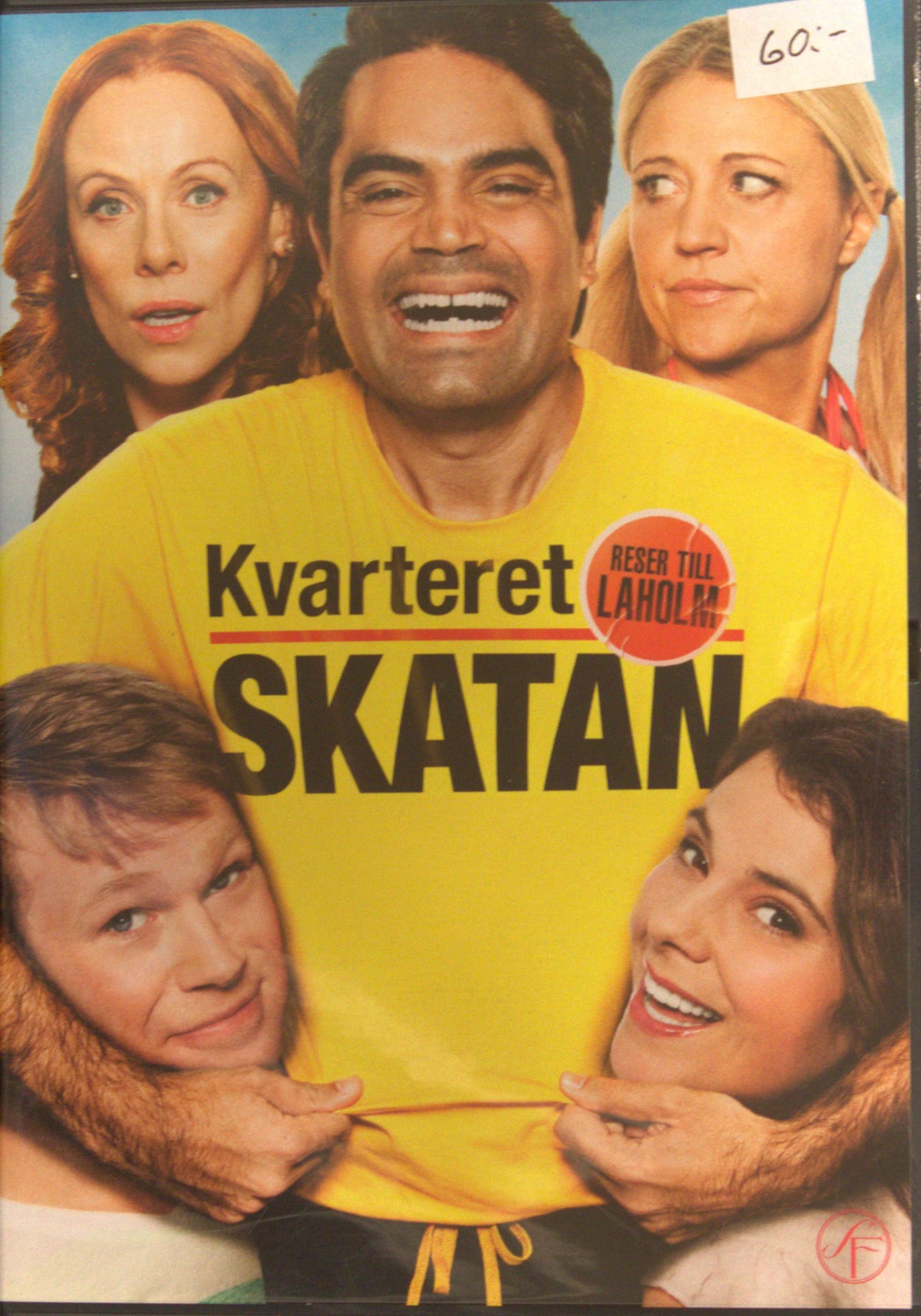 Kvarteret Skatan reser till Laholm (2012) DVD – omslag