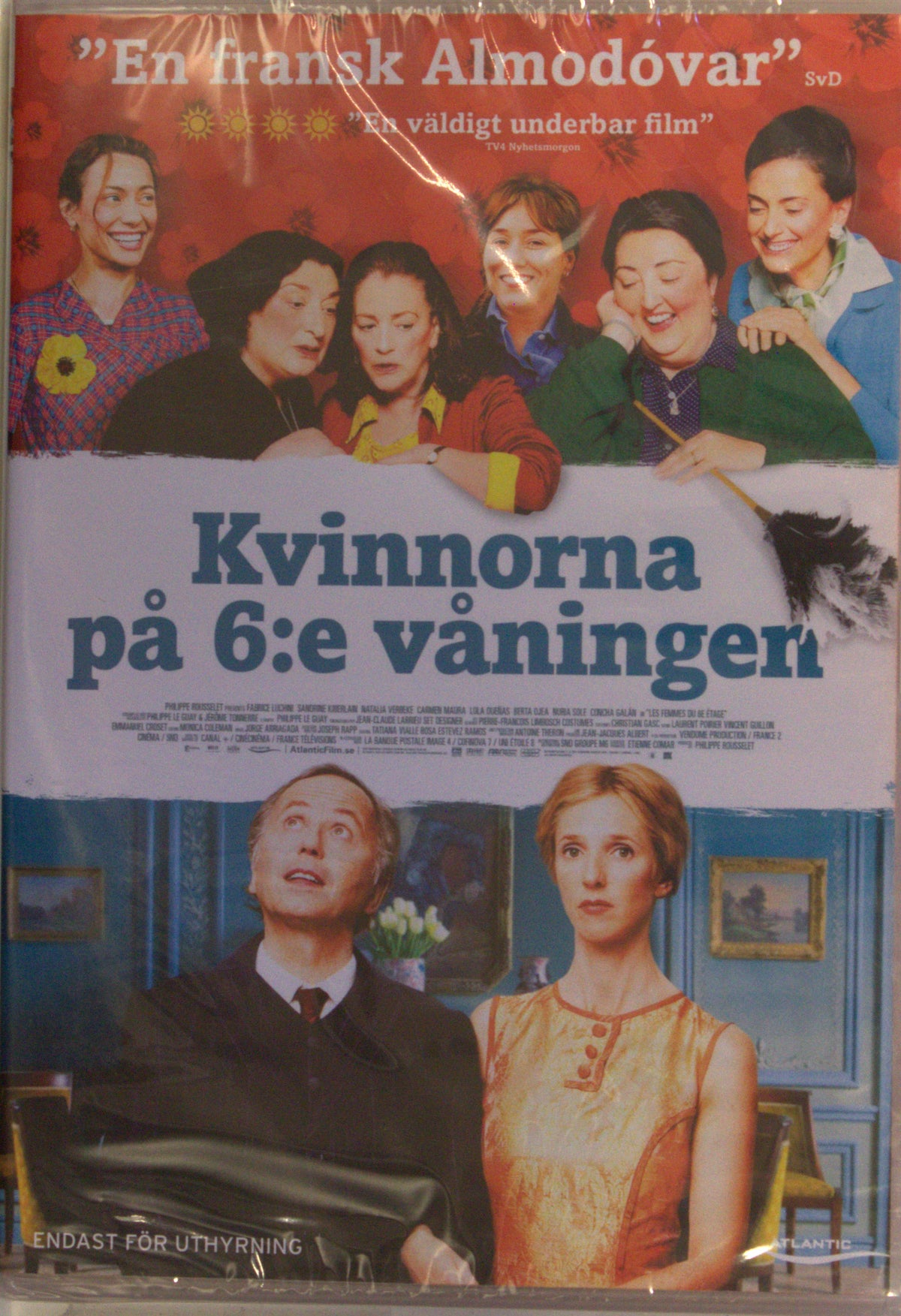 Kvinnorna på 6:e våningen (2010) DVD – omslag