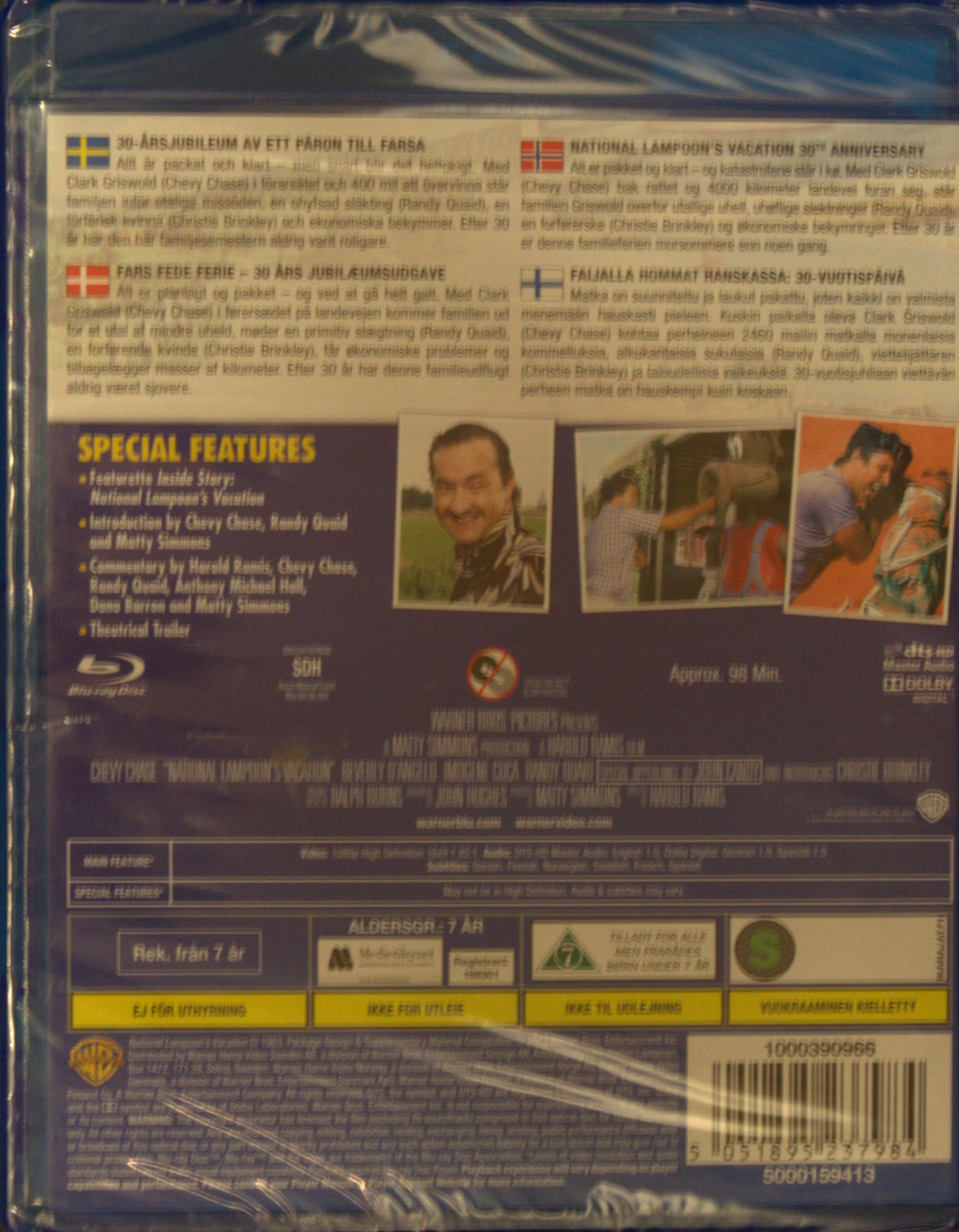 NATIONAL LAMPOON'S VACATION / ETT PÄRON TILL FARSA!