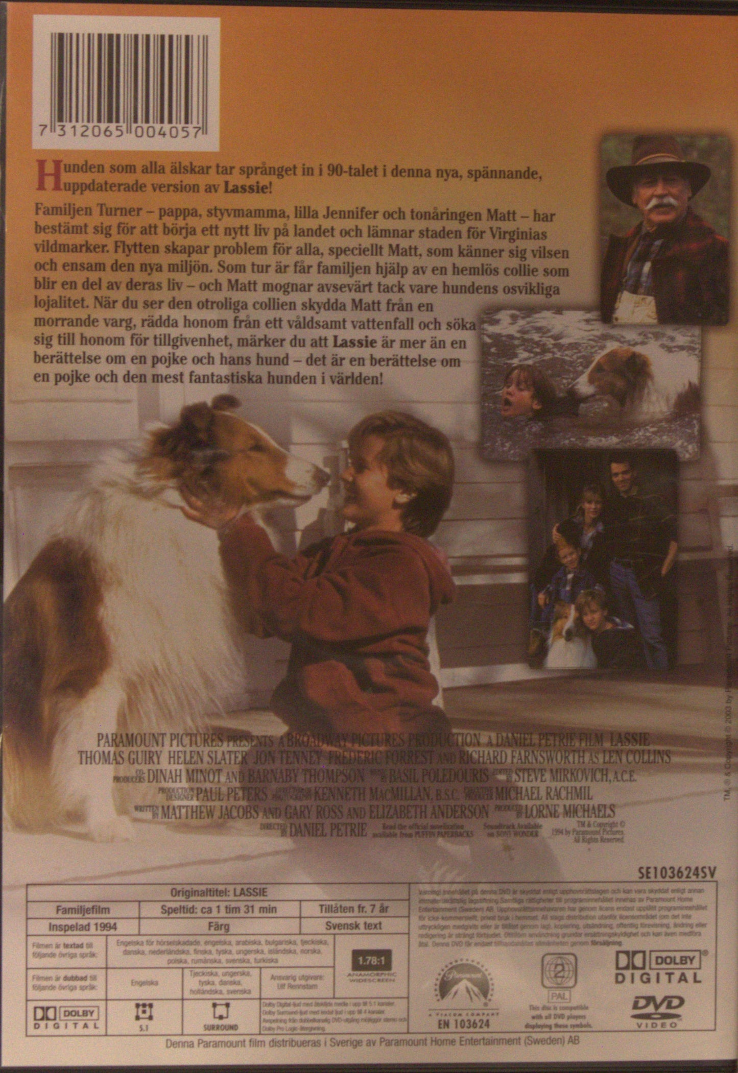 LASSIE (ALLA TALAR SVENSKA)