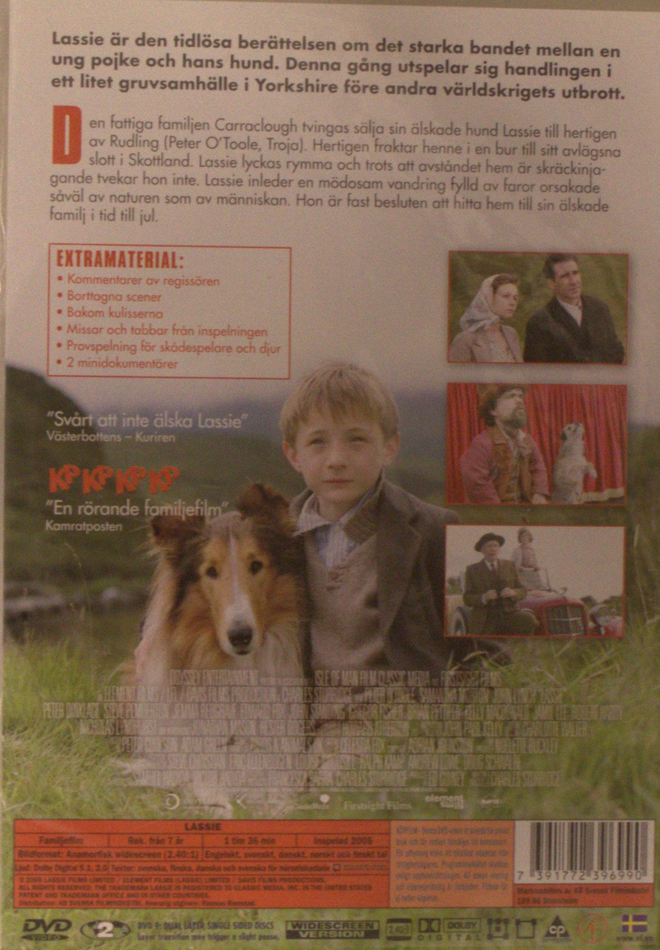 LASSIE - ORIGINALVERSION OCH SVENSKT TAL