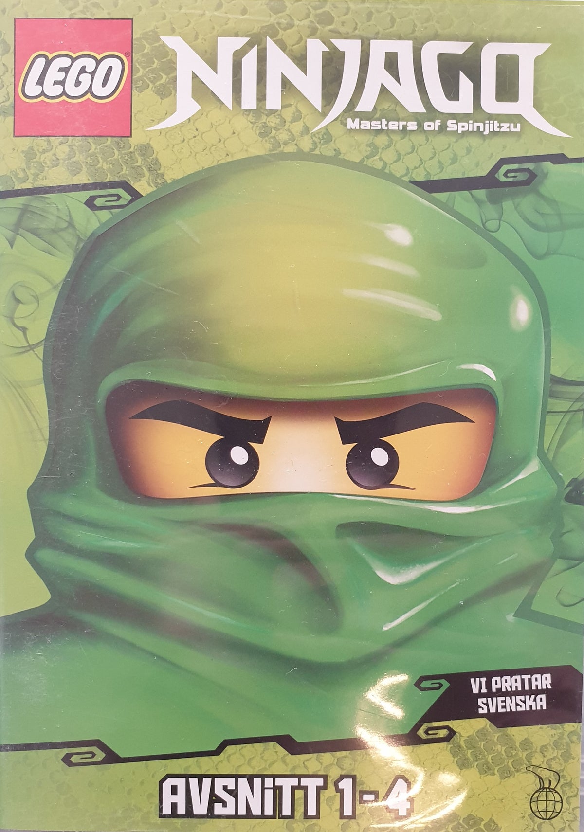 Lego Ninjago – Avsnitt 1–4: Låt äventyret börja! (2011) DVD – omslag
