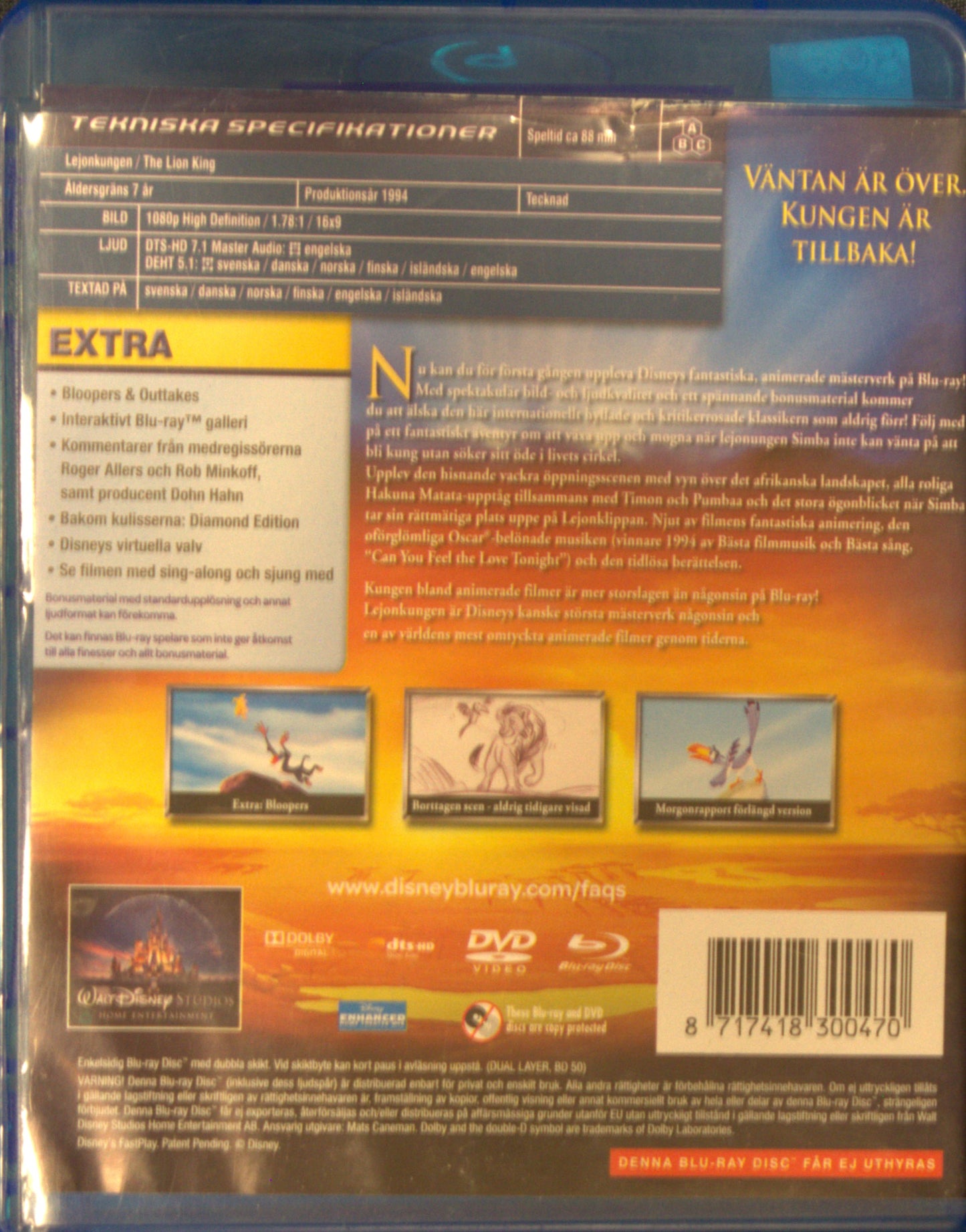 LEJONKUNGEN / THE LION KING