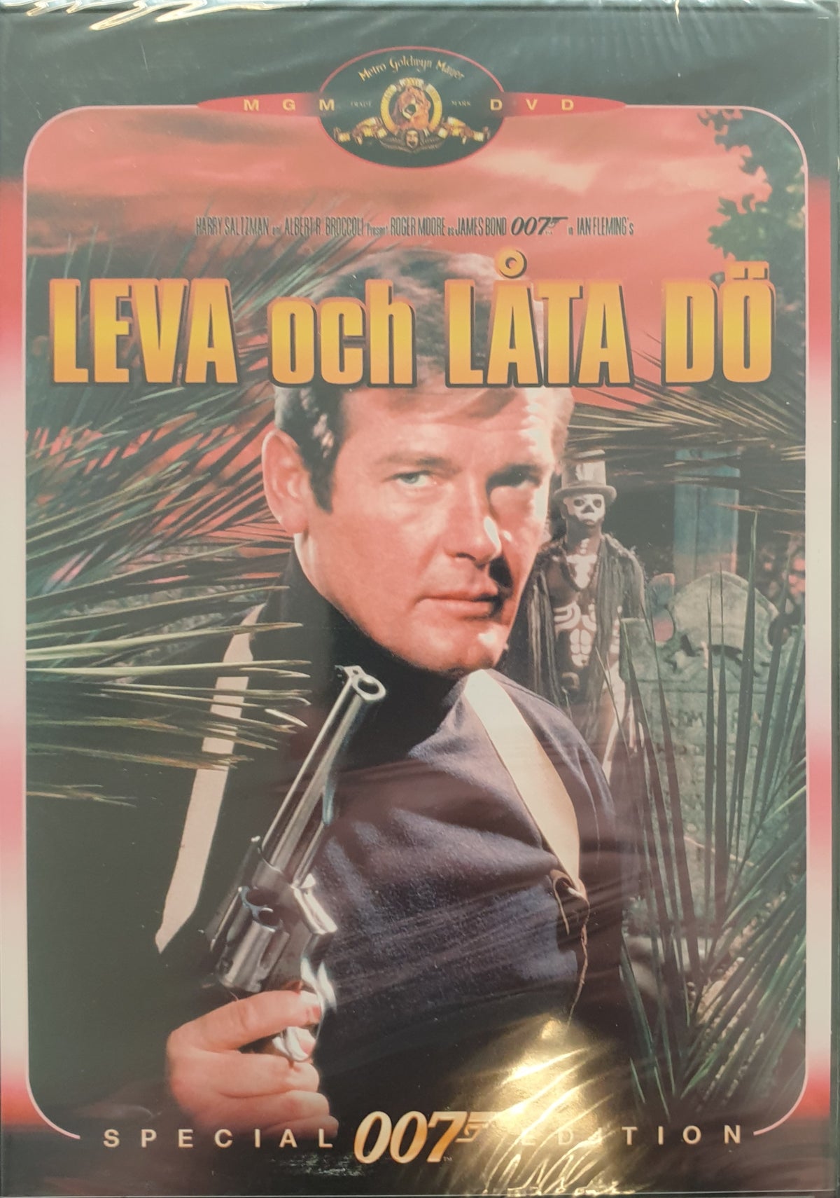 Leva och låta dö / Live and Let Die (1973) DVD – omslag