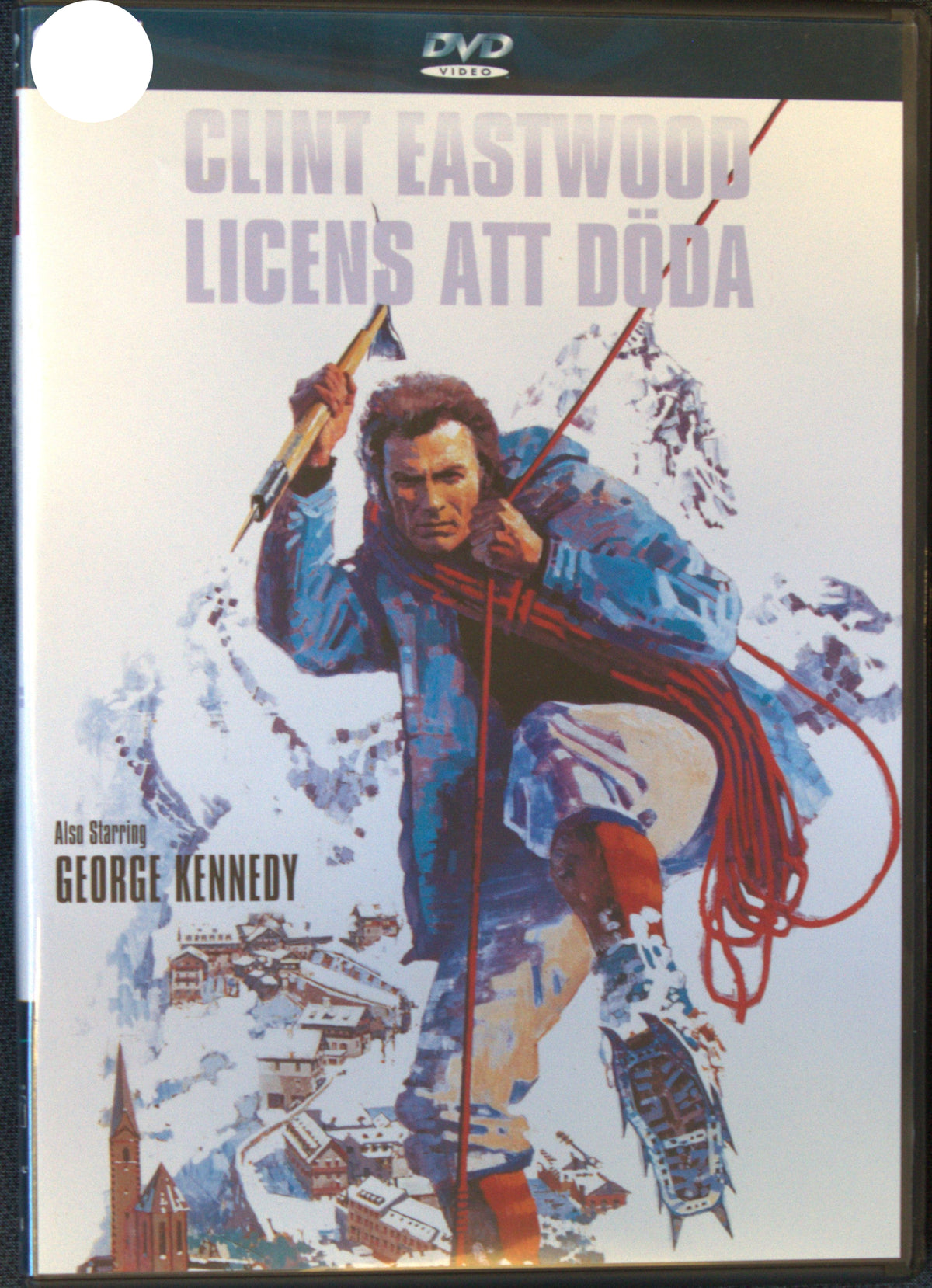 Licens att döda / The Eiger Sanction (1975) DVD – omslag