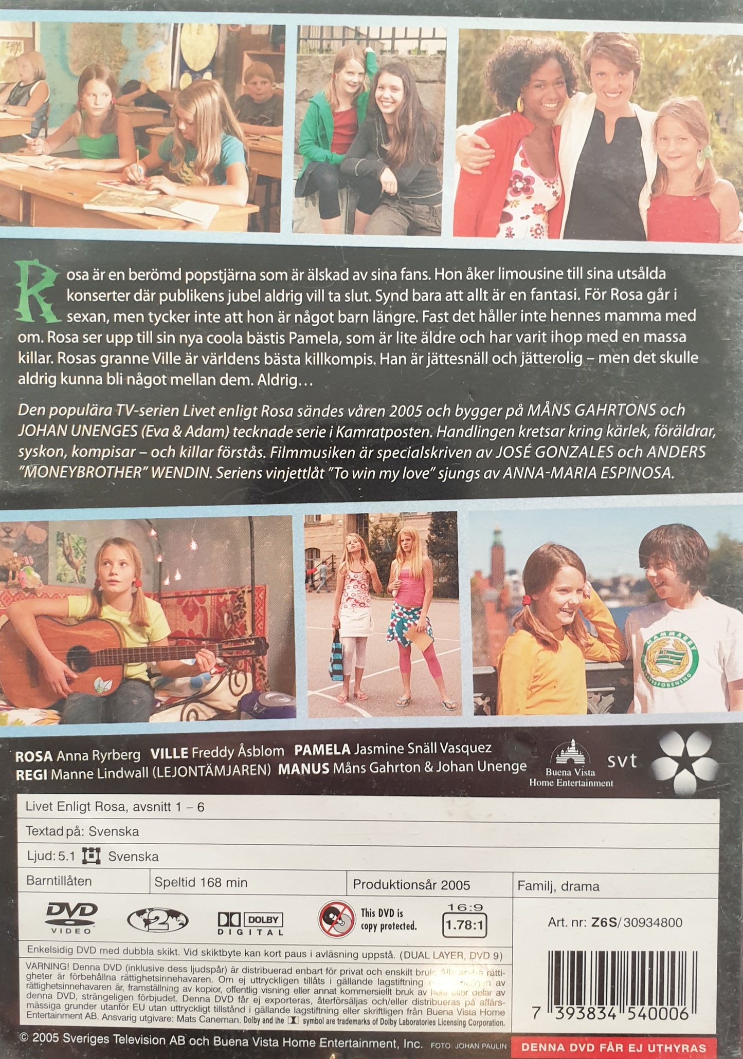 LIVET ENLIGT ROSA - AVSNITT 1-6