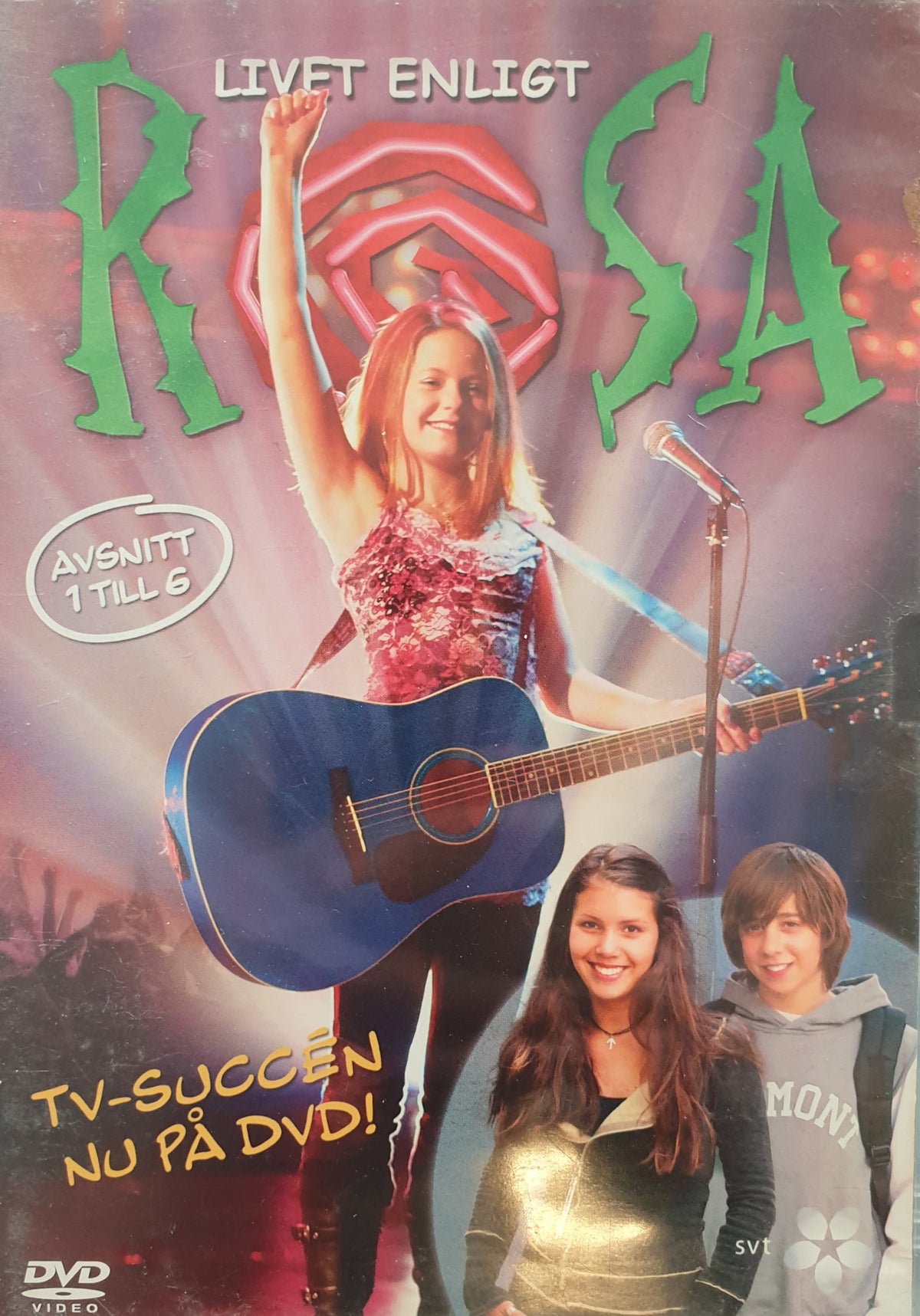 Livet enligt Rosa – Avsnitt 1–6 (2005) DVD – omslag