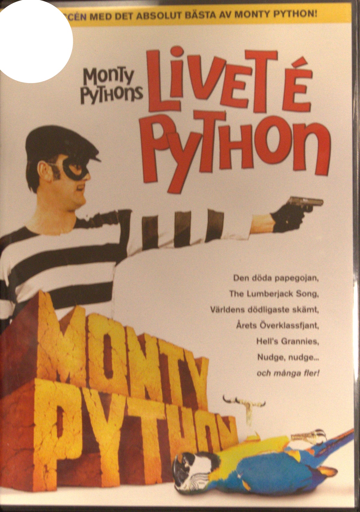Livet é Python (1971) DVD – omslag