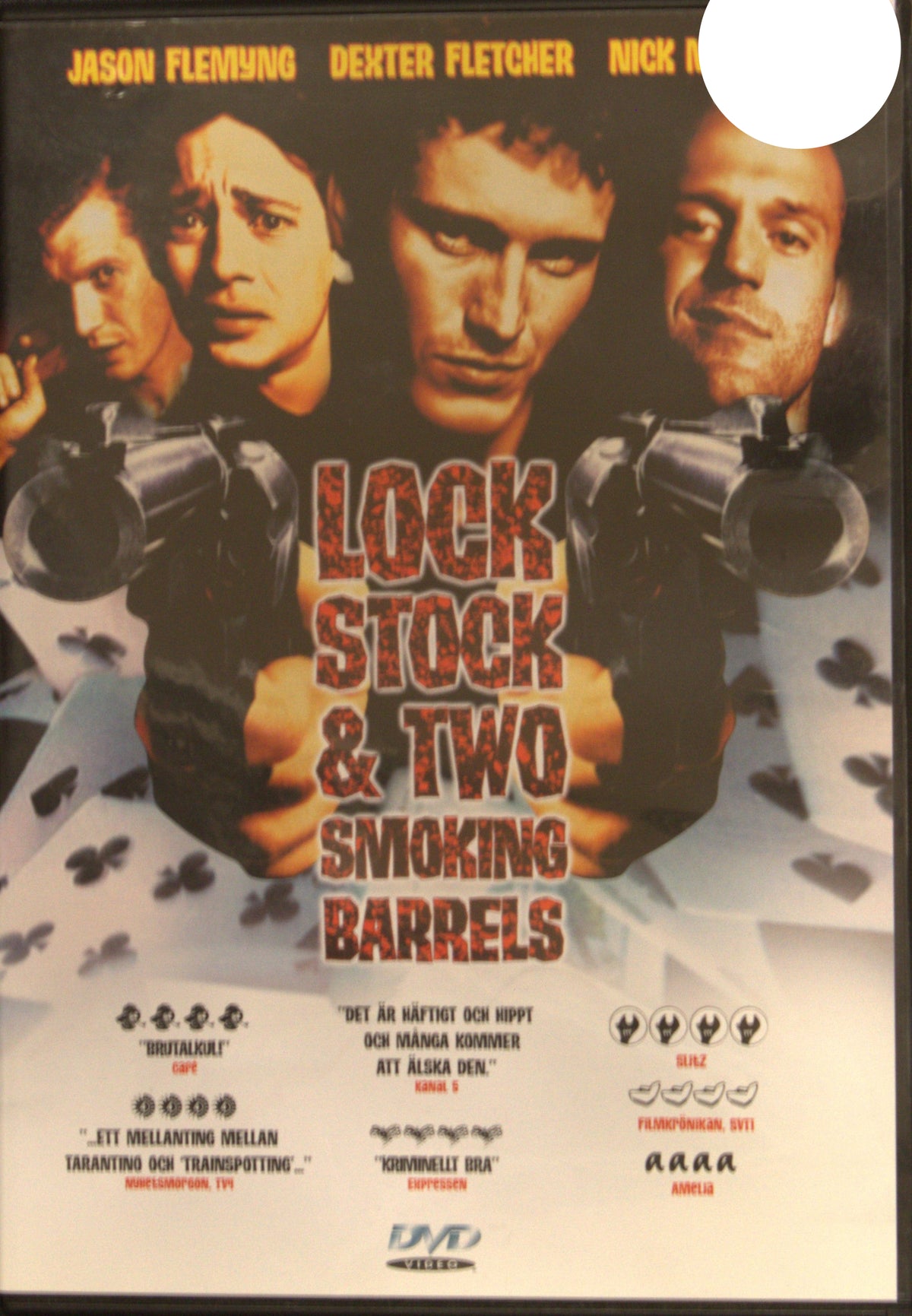 Lock, Stock & Two Smoking Barrels (1998) DVD – omslag