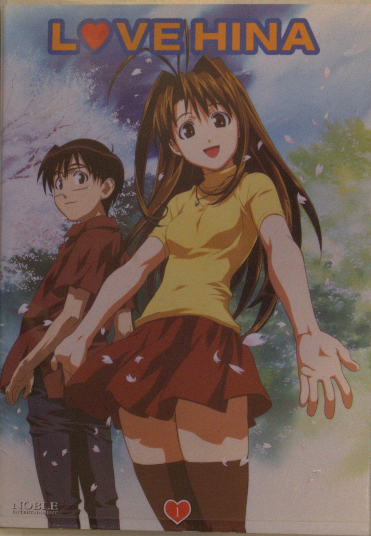 Love Hina (2000) DVD – omslag