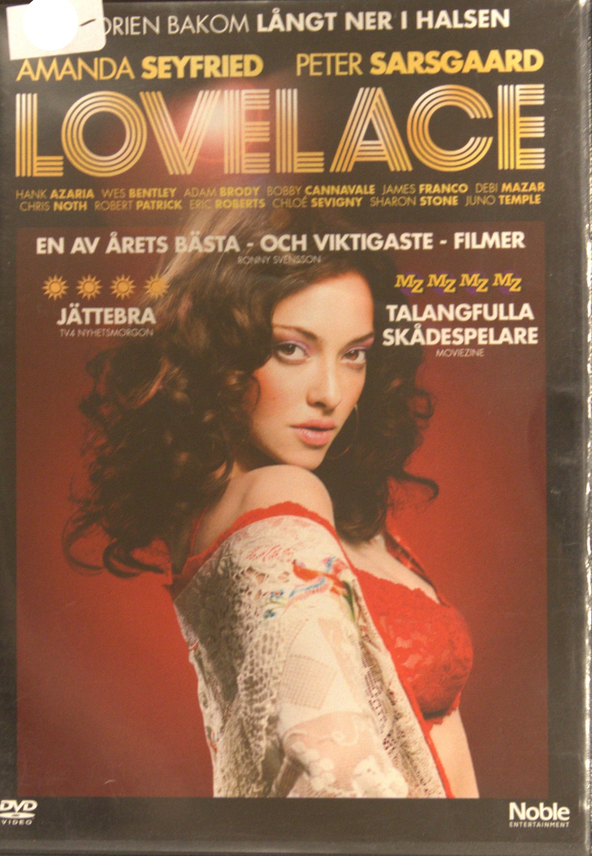 Lovelace (2013) DVD – omslag