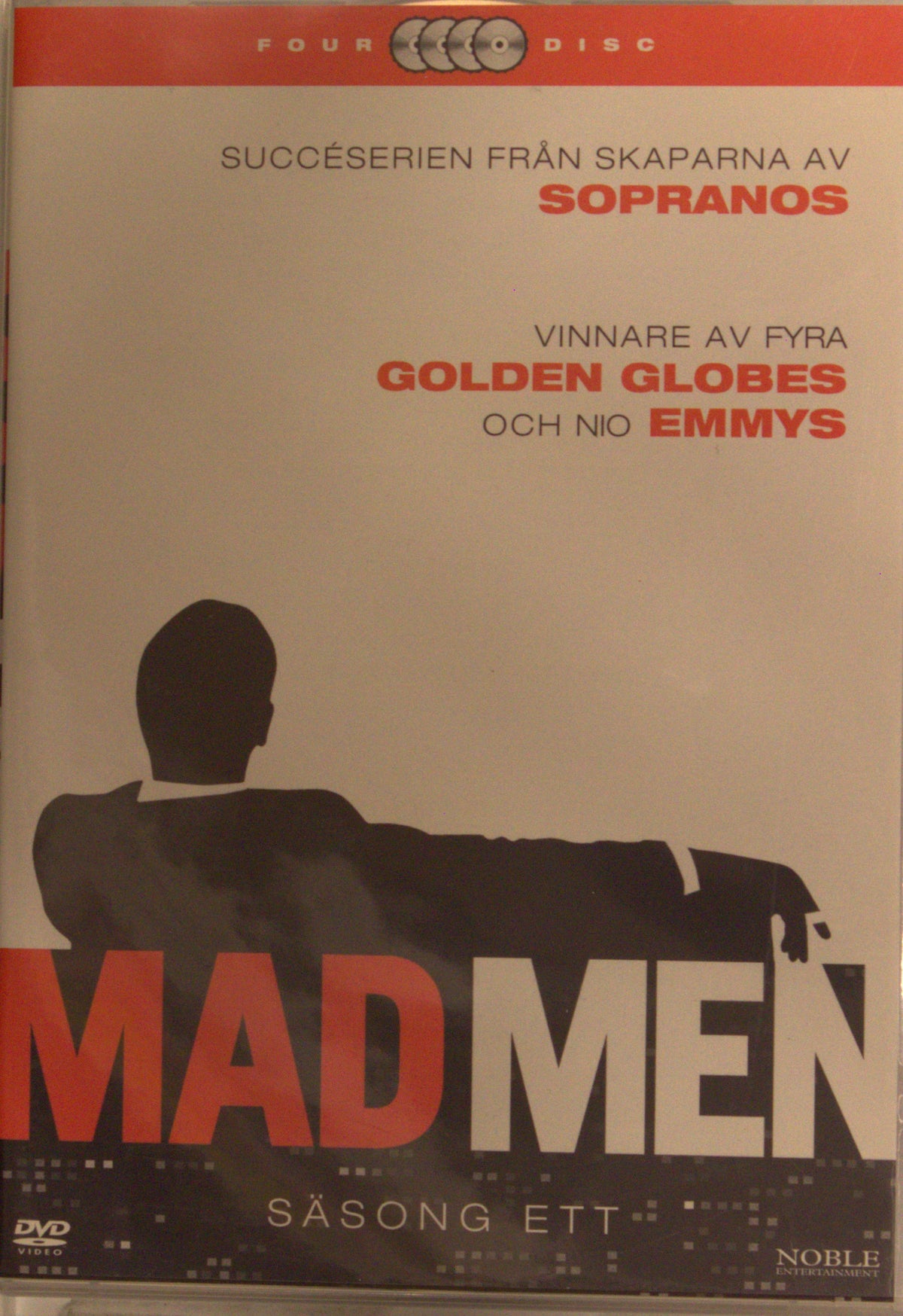 Mad Men – Säsong ett (2007) DVD – omslag