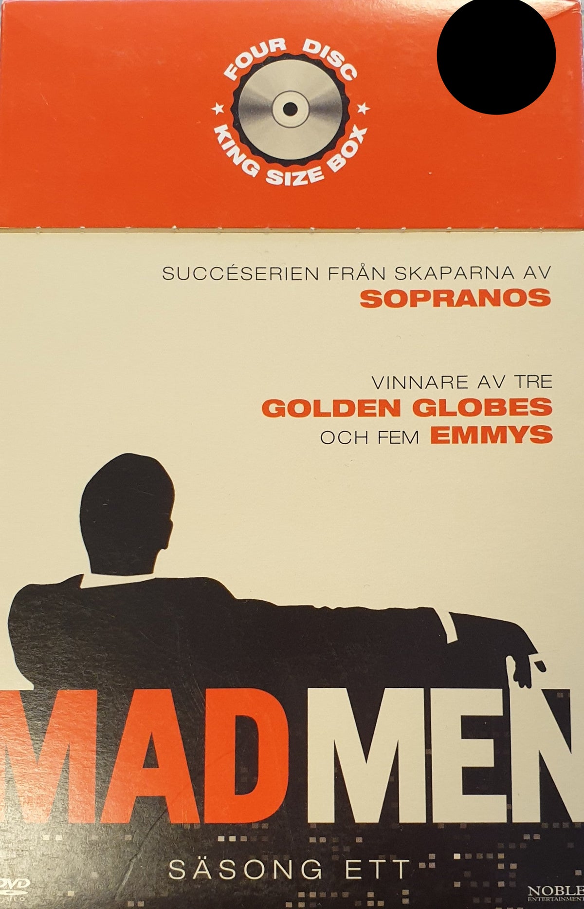 Mad Men – Säsong ett (2007) DVD – omslag