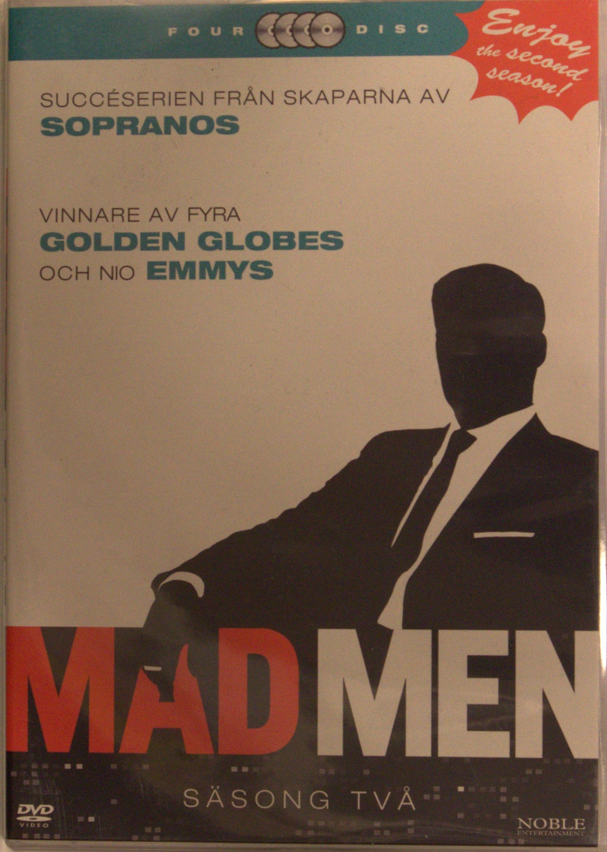Mad Men – Säsong två (2008) DVD – omslag