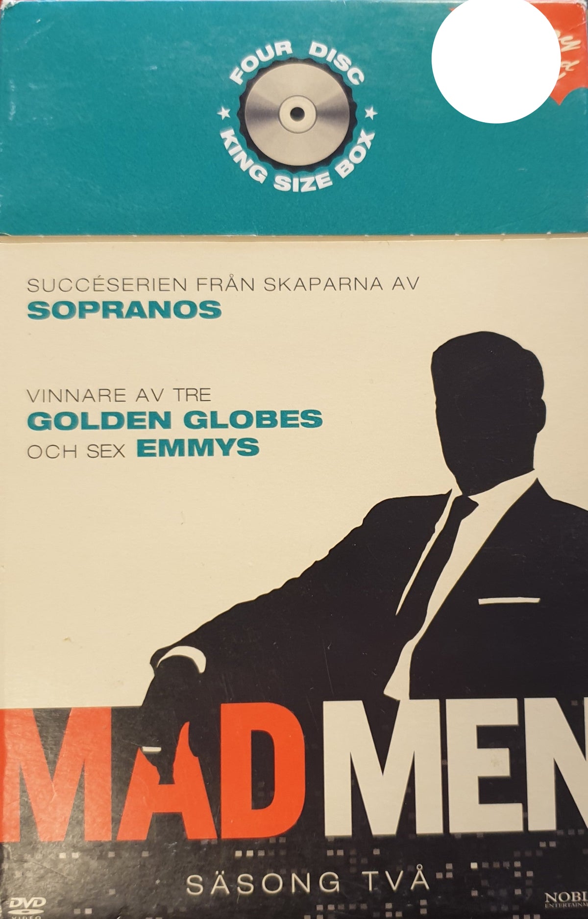 Mad Men – Säsong två (2008) DVD – omslag