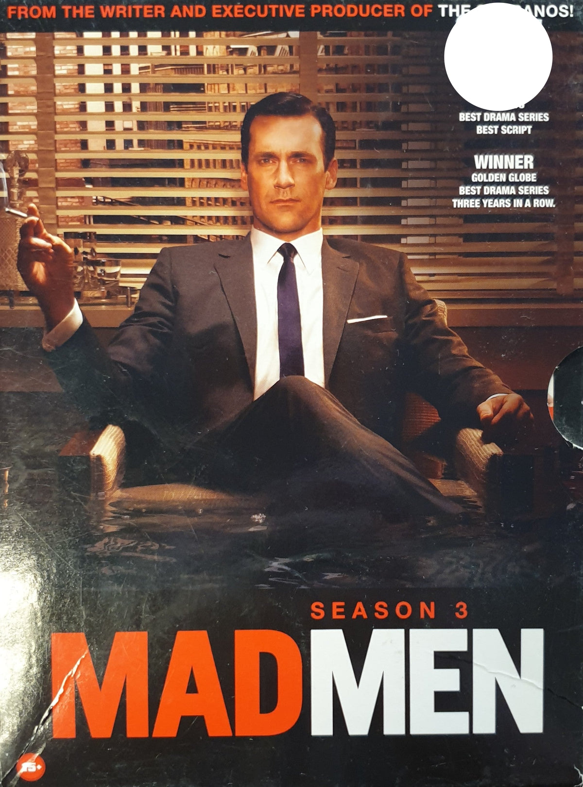 Mad Men – Säsong tre (2009) DVD – omslag