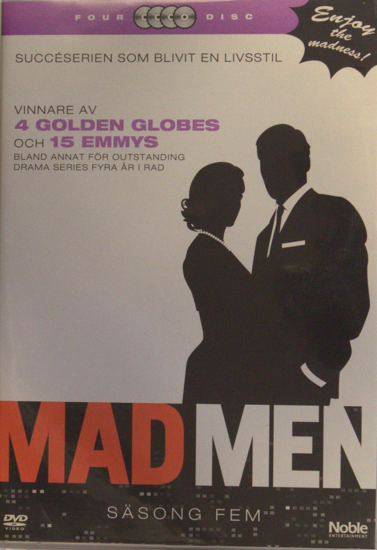 Mad Men (2012) DVD – omslag