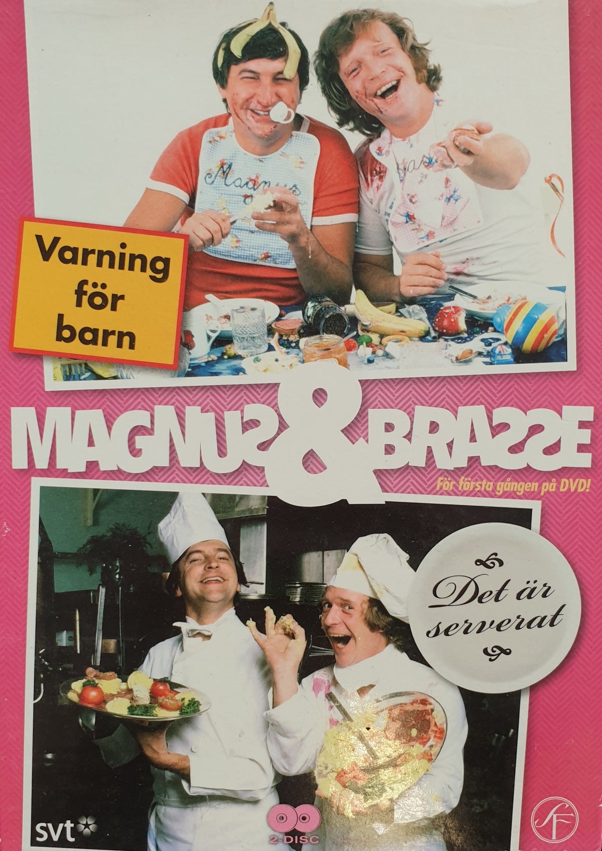 Magnus & Brasse – 2 filmer (1976–1978) DVD – omslag