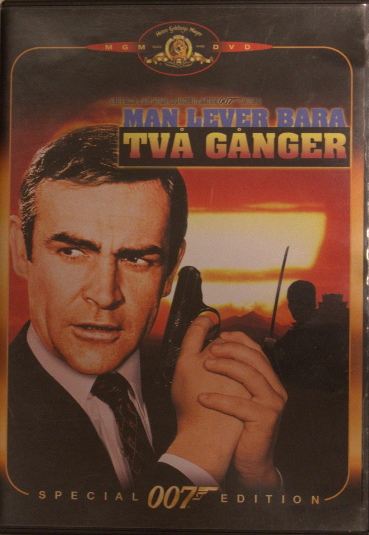 Man lever bara två gånger / You Only Live Twice (1967) DVD – omslag