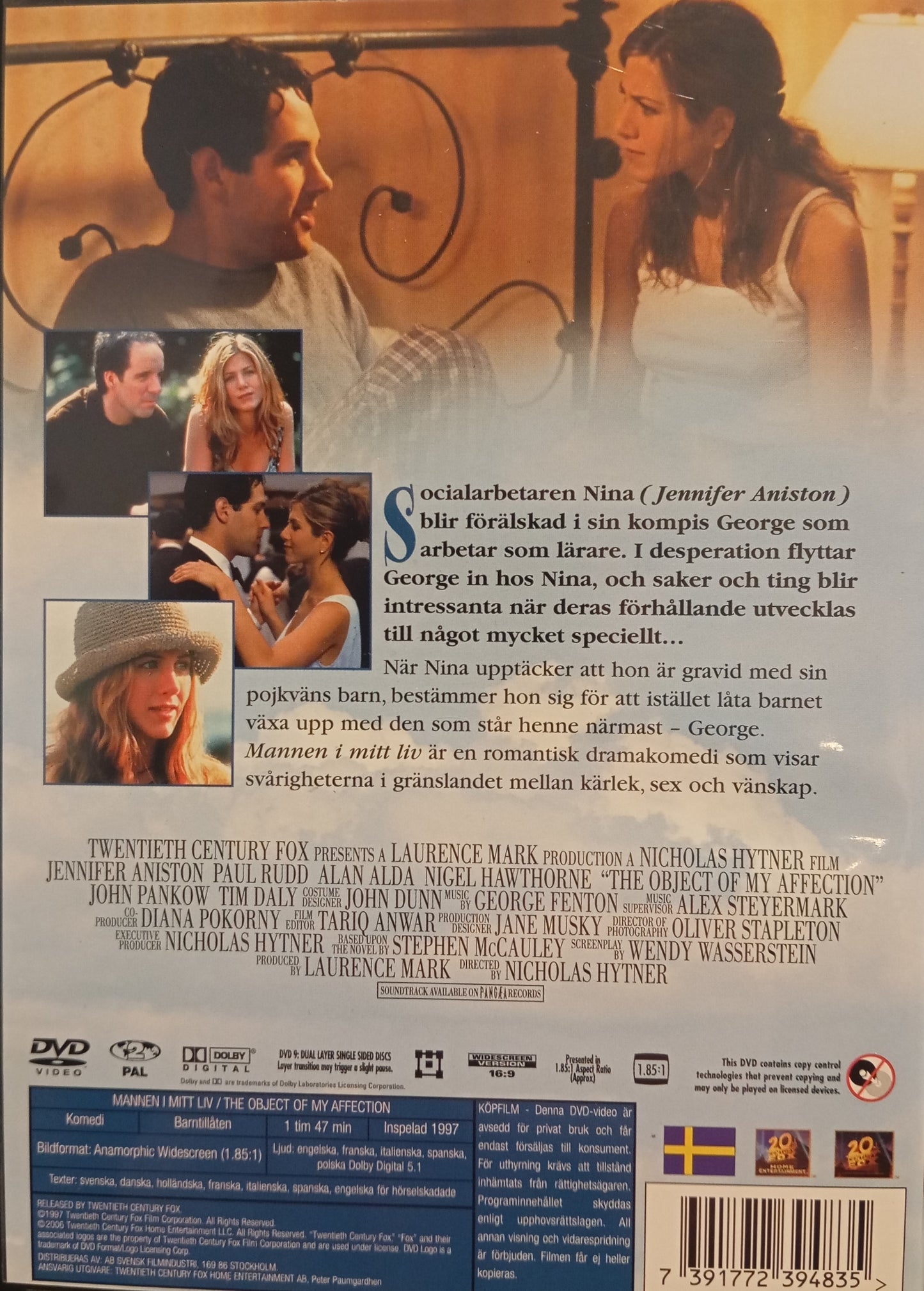 MANNEN I MITT LIV / THE OBJECT OF MY AFFECTION